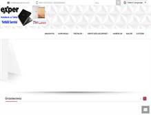 Tablet Screenshot of experservisi.com